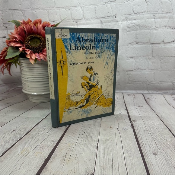 vintage 1960 Abraham Lincoln for the people by anne colver Discovery Book - Picture 1 of 9